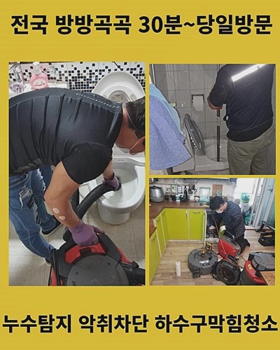 파주 하지석동대변기막힘 조리읍 배관내시경카메라 누수 현장 상황