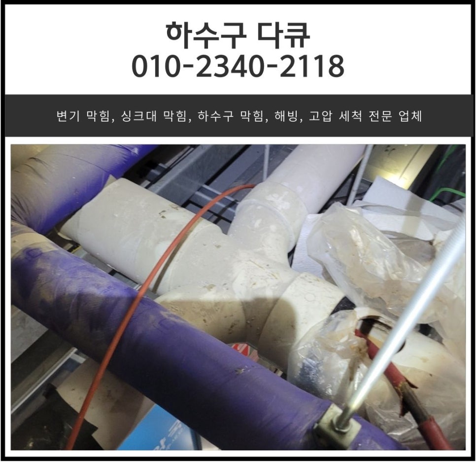 금곡동 하수구 막힘 분당 대장동 상가 화장실 역류 넘침 뚫는 설비업체 현장 상황